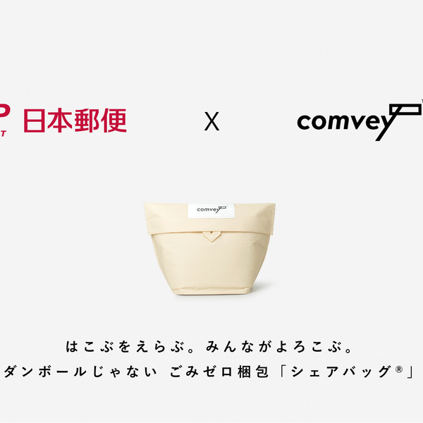 株式会社comvey、日本郵便と共同開発した郵便ポストに返却できる