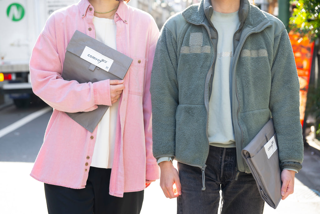 株式会社comvey、繰り返し使うエコな梱包材「シェアバッグ®︎」を活用